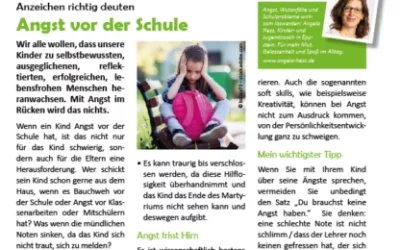 Grashüpfer | Angst vor der Schule