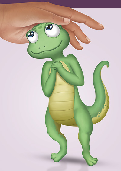 Echsenzähmer Lied für Kinder